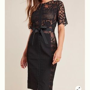 Anthropologie Byron Lars Carissima Sheath Dress